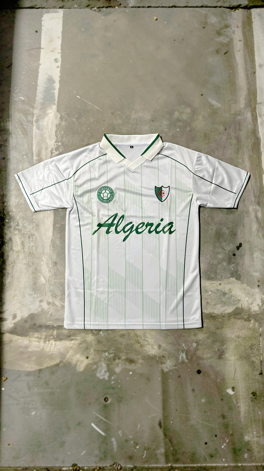 Maillot Vintage Algérie 1962 — Retro Oversize Jersey